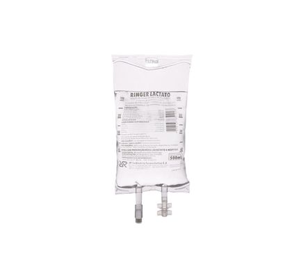 Ringer Lactato 500ml Bolsa - Kit c/10 Bolsas - JP Farma