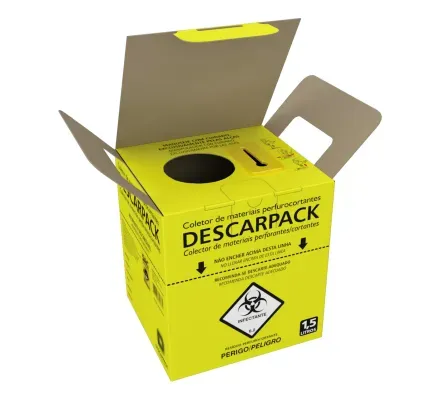 Coletor de Material Perfurocortante 13l Descarpack c/20