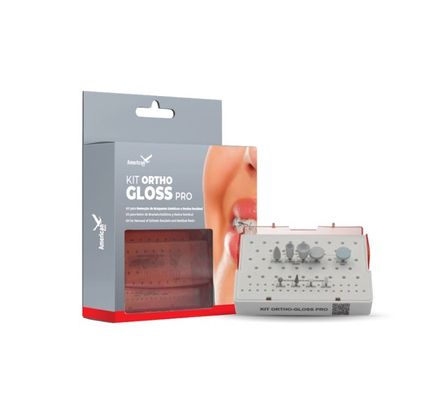 Kit Ortho-Gloss Pro para Remoção de Bráquetes Estéticos e Resina Residual - American Burrs