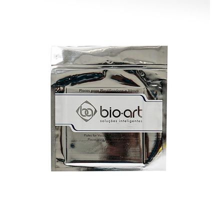 PLACA CRISTAL 0,75MM QUADRADA C/ 2 BIO- ART