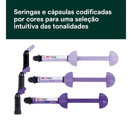 RESINA UNIVERSAL RESTORATIVE FILTEK EASY MATCH NATURAL 4G 3M - SOLVENTUM