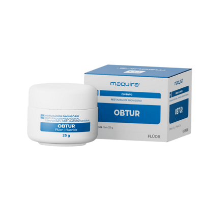RESTAURADOR TEMPORARIO OBTUR C/ FLUOR 25G MAQUIRA